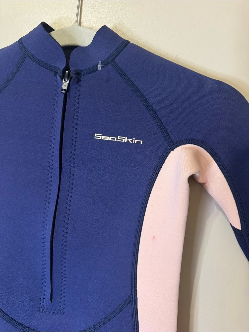 SeaSkin Girls 2mm Full Body Wetsuit | Size 10 | Midnight Blue